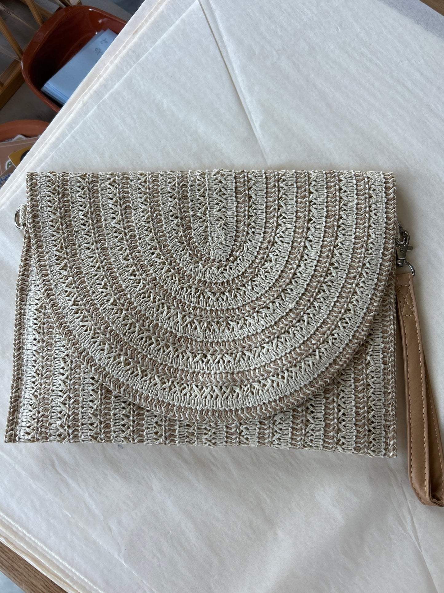 Kailey Clutch - Beige - SPARROW