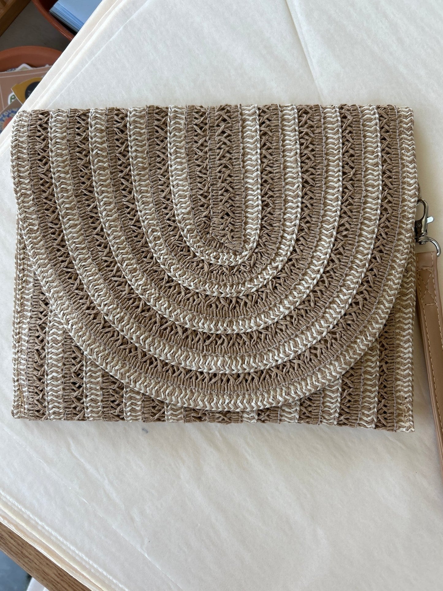 Kailey Clutch - Tan - SPARROW