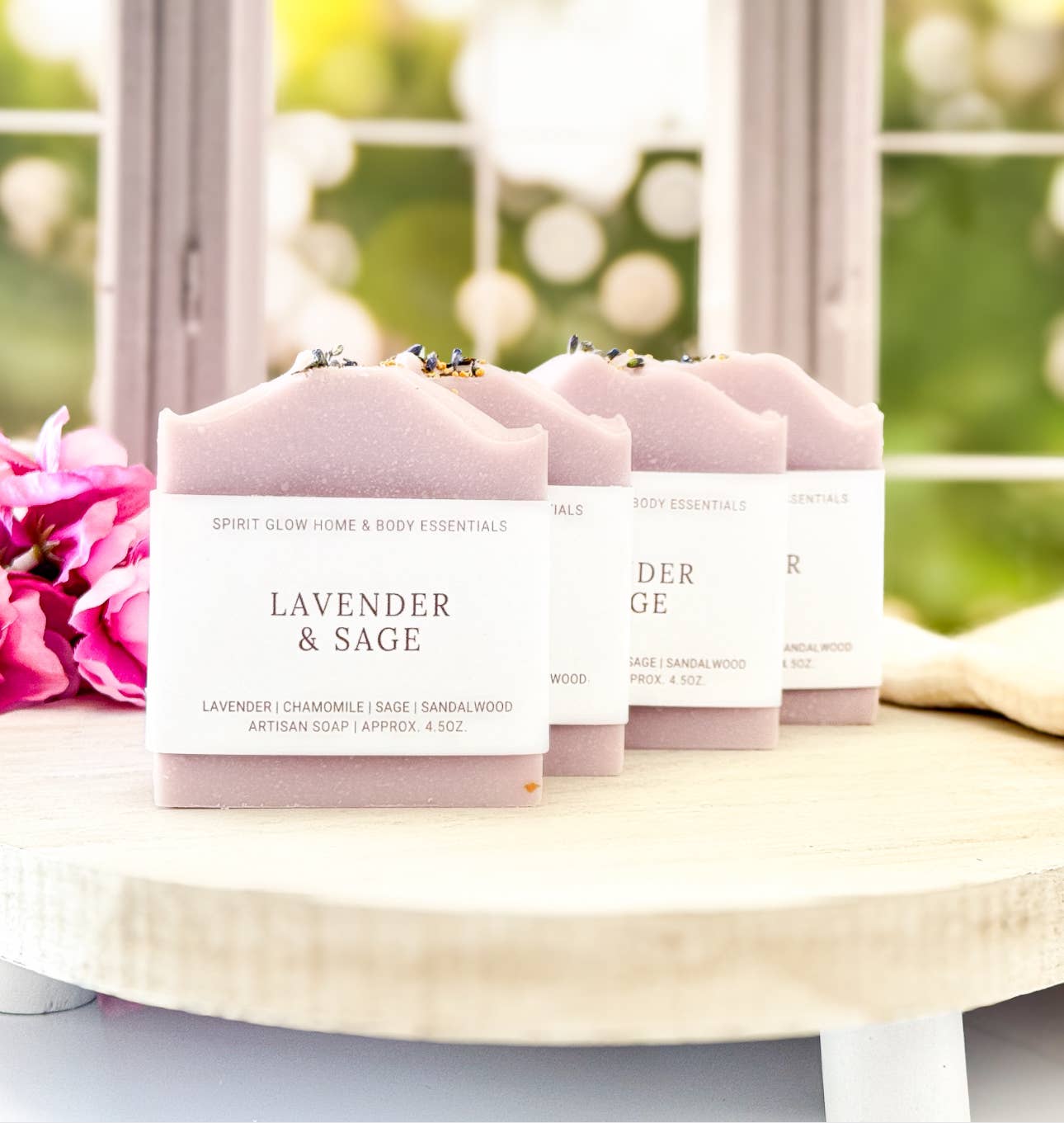 Lavender and Sage - Handcrafted Artisan Soap Bar - SPARROW