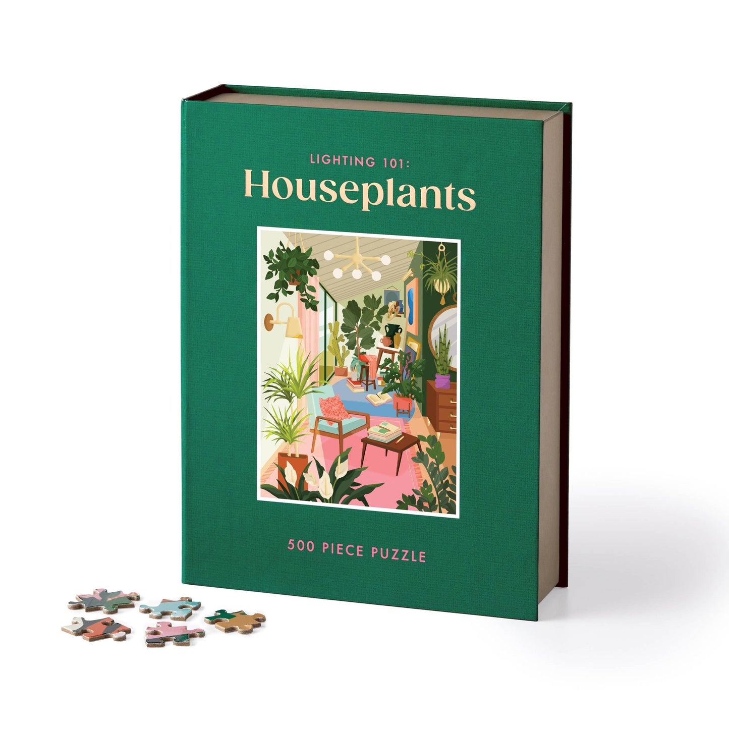 Lighting 101: Houseplants 500 Piece Book Puzzle - SPARROW