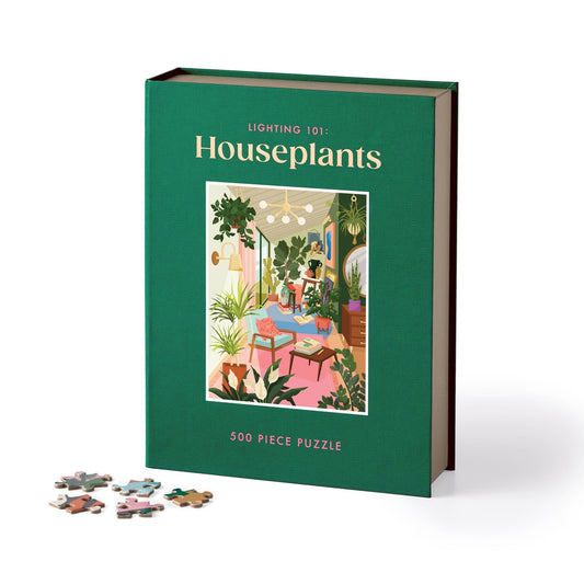 Lighting 101: Houseplants 500 Piece Book Puzzle - SPARROW