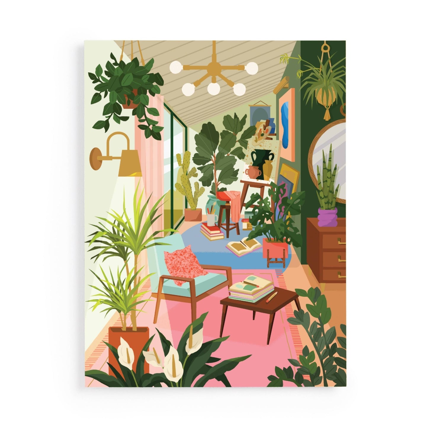 Lighting 101: Houseplants 500 Piece Book Puzzle - SPARROW