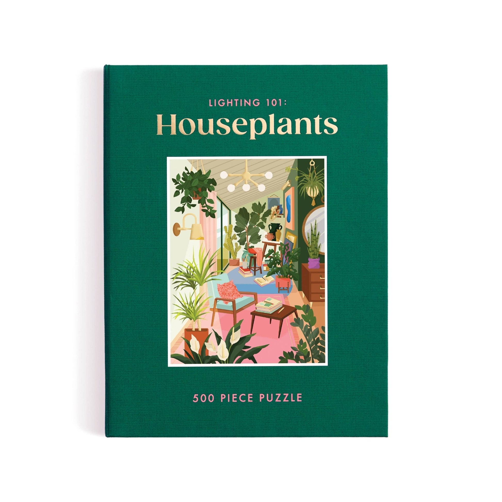 Lighting 101: Houseplants 500 Piece Book Puzzle - SPARROW