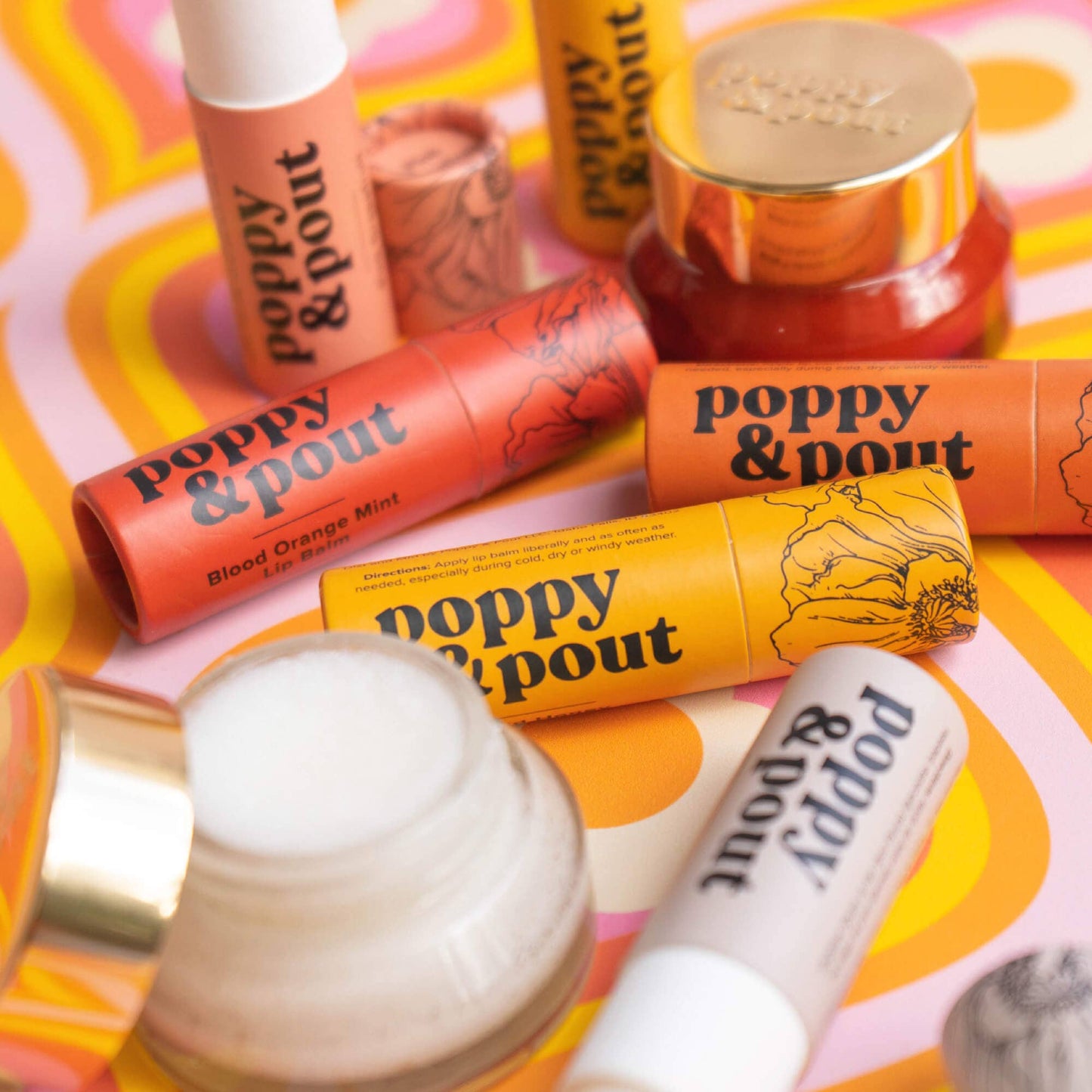 Lip Balm, Blood Orange Mint - SPARROW