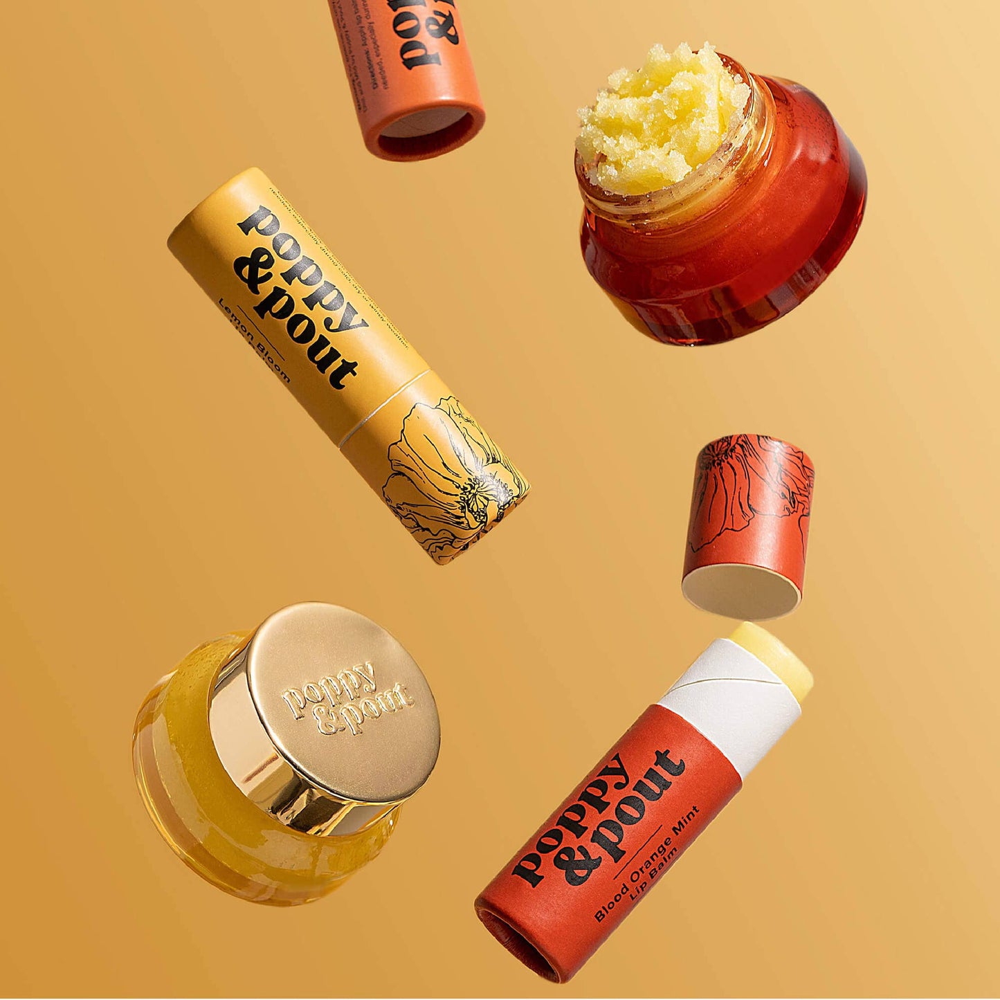 Lip Balm, Blood Orange Mint - SPARROW