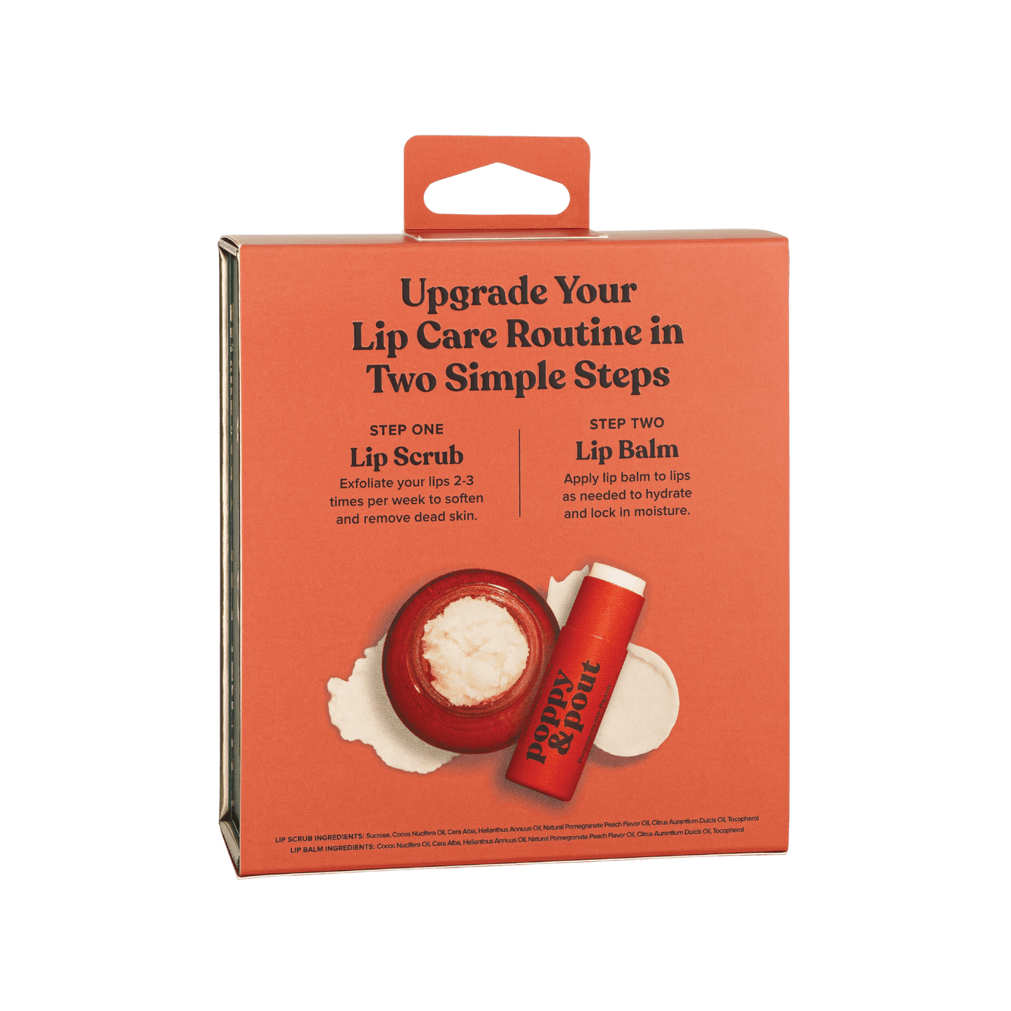 Lip Care Duo, Pomegranate Peach - SPARROW