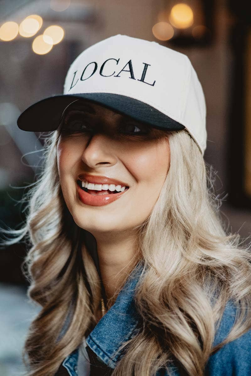 LOCAL Two - Toned Hat - Black & Tan - SPARROW