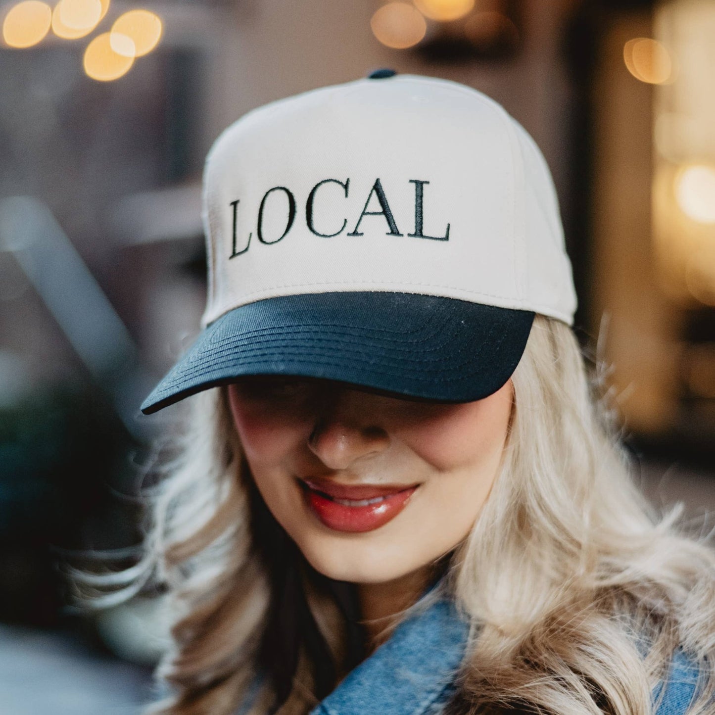 LOCAL Two - Toned Hat - Black & Tan - SPARROW