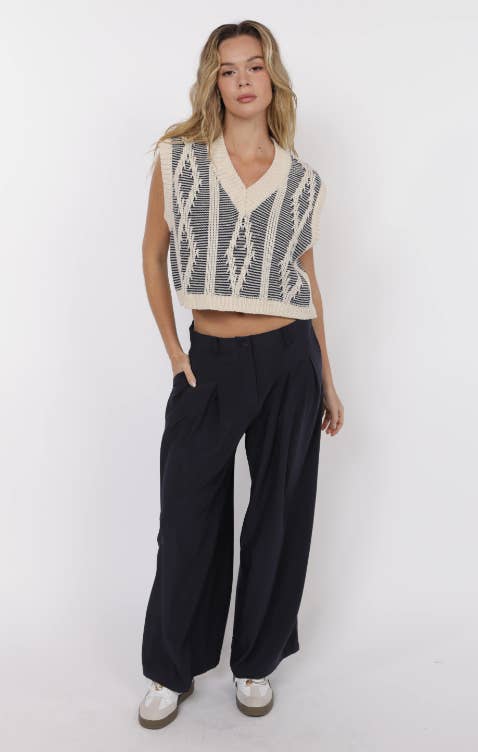 Macy Sweater Vest - SPARROW