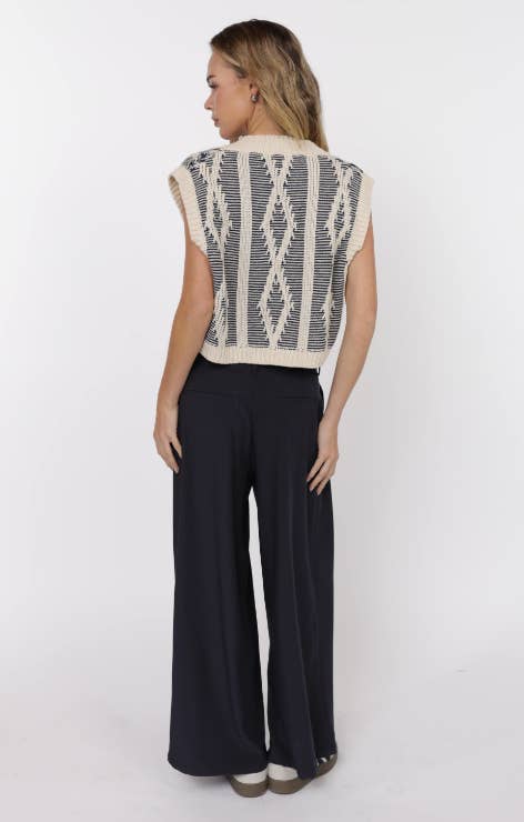Macy Sweater Vest - SPARROW
