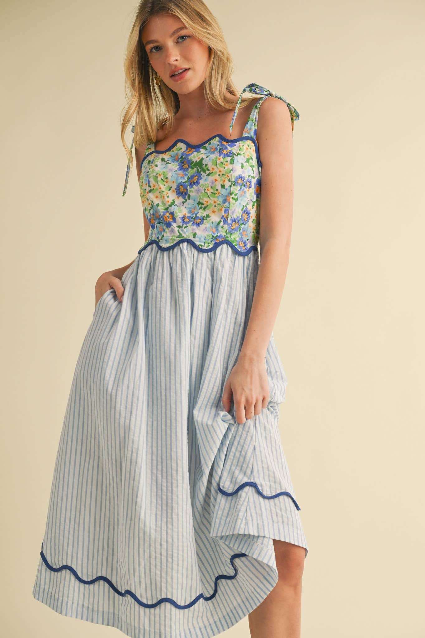 Melani Midi Dress - SPARROW