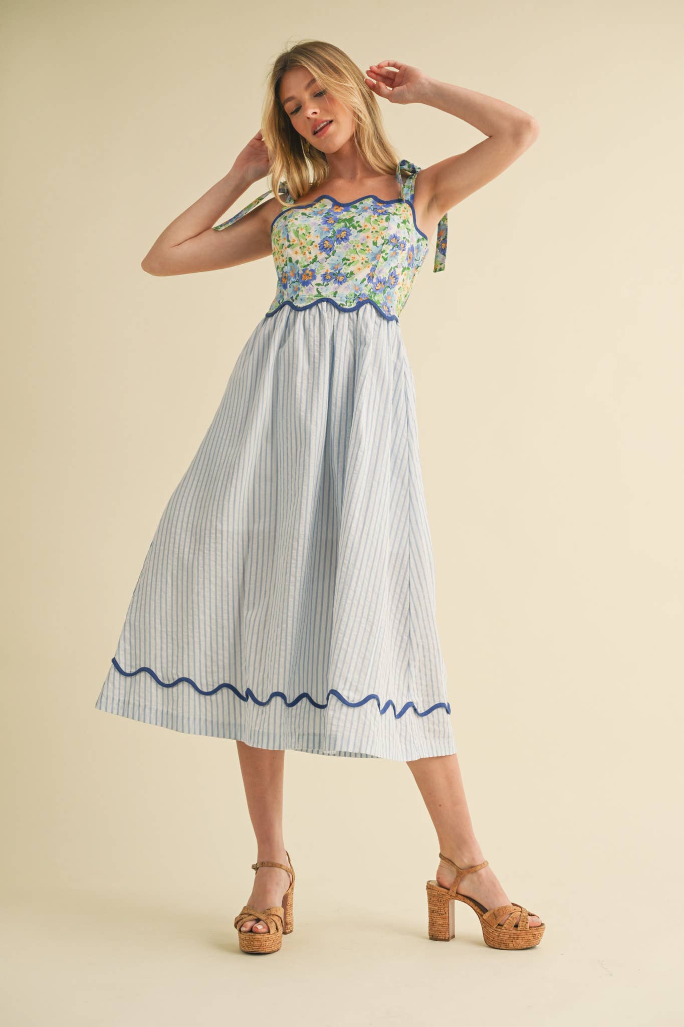 Melani Midi Dress - SPARROW