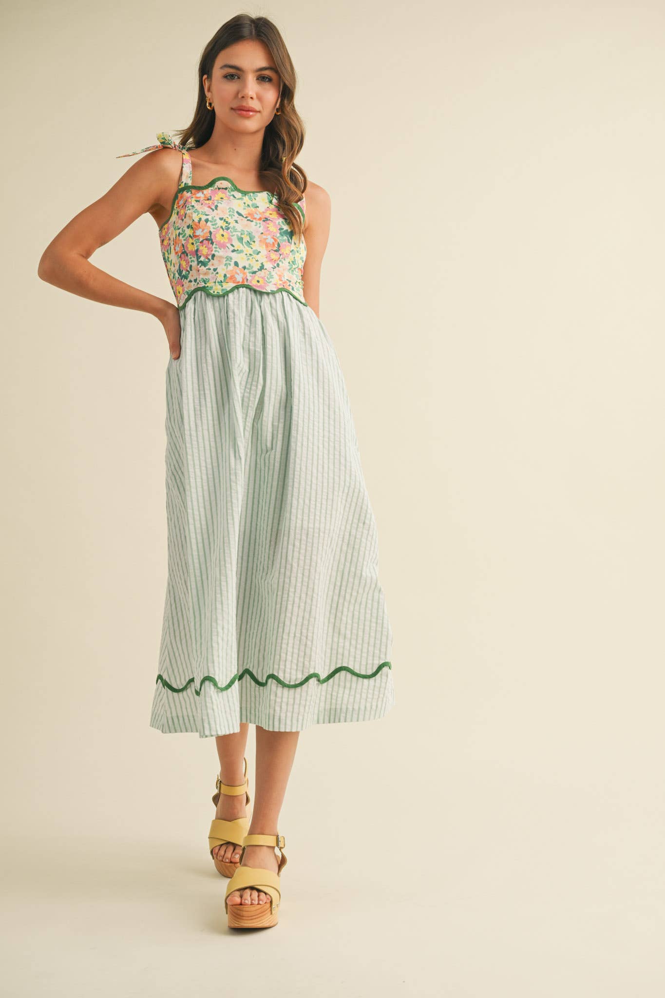 Melani Midi Dress - SPARROW