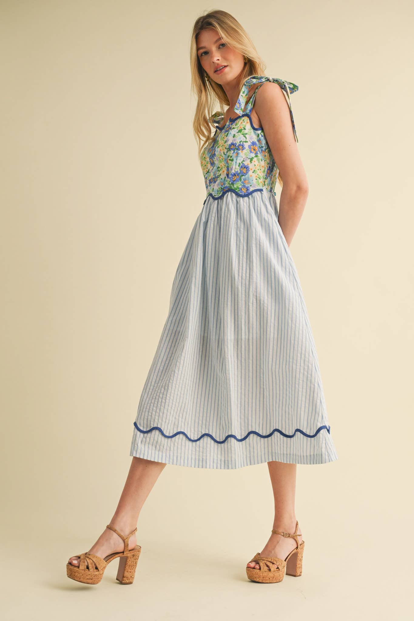 Melani Midi Dress - SPARROW