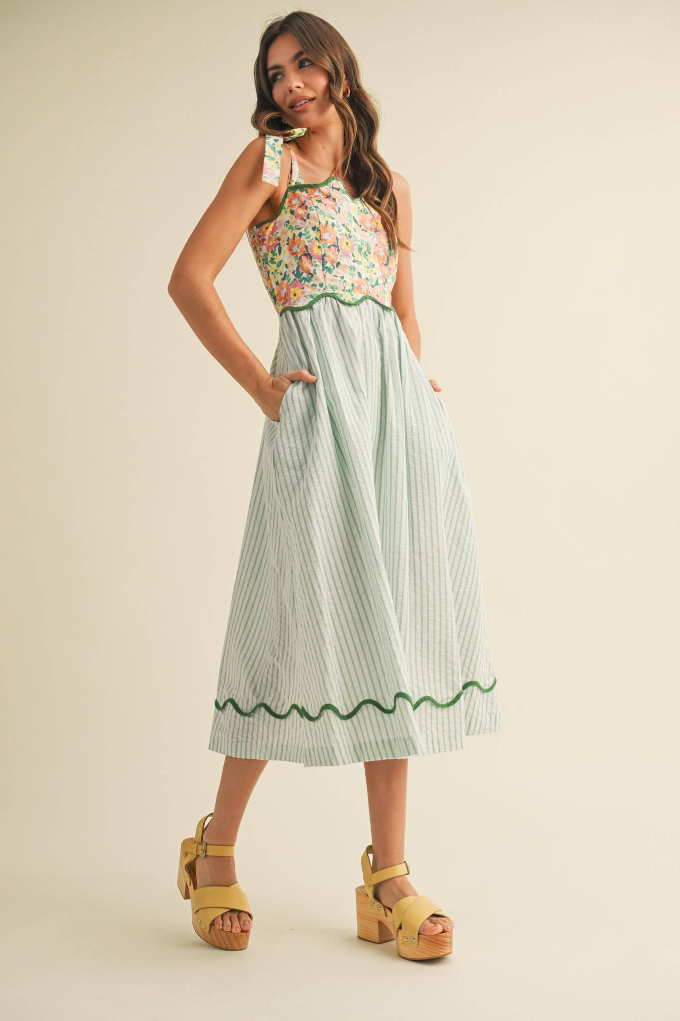 Melani Midi Dress - SPARROW