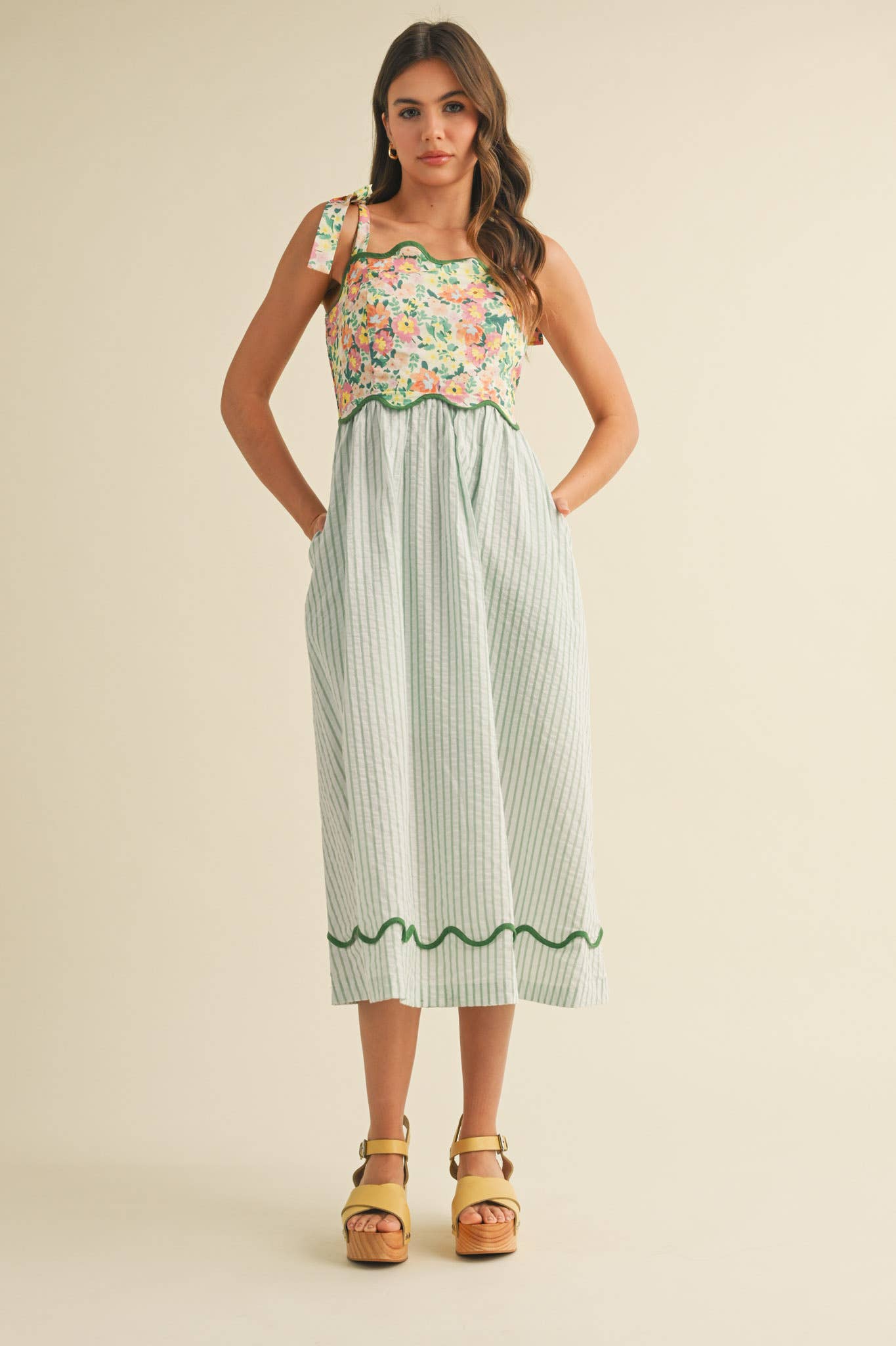 Melani Midi Dress - SPARROW