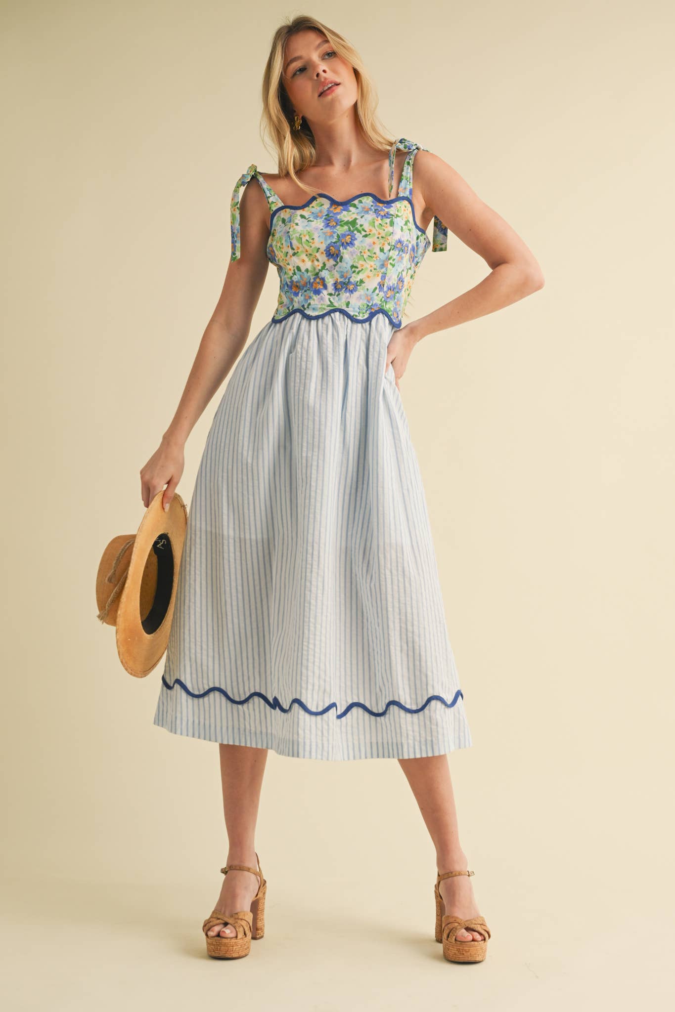 Melani Midi Dress - SPARROW