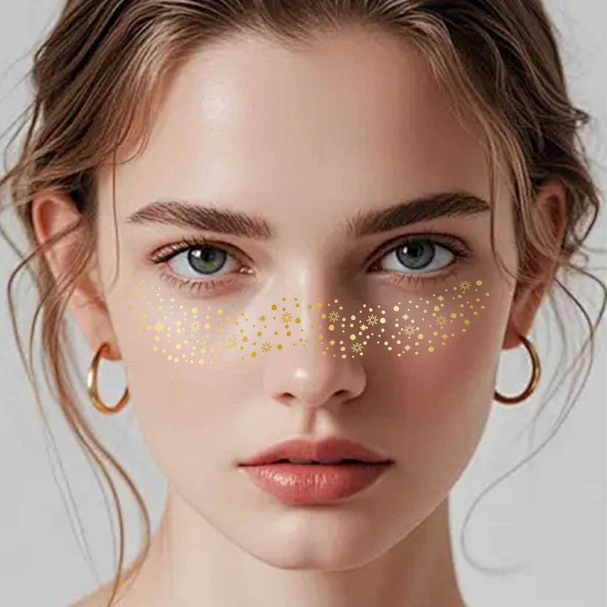 Metallic Freckle Tattoos - Gold & Silver - SPARROW