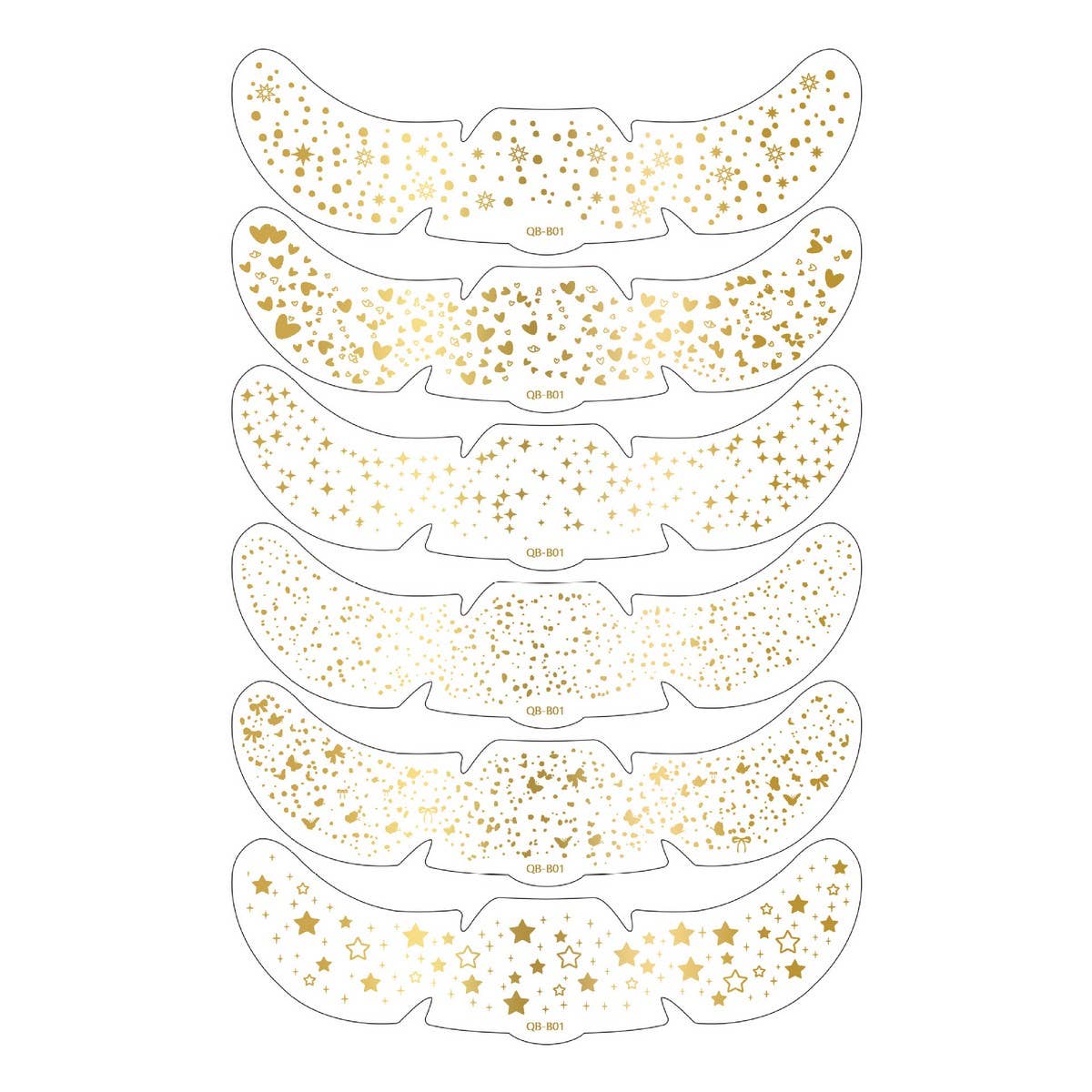 Metallic Freckle Tattoos - Multi Color - SPARROW