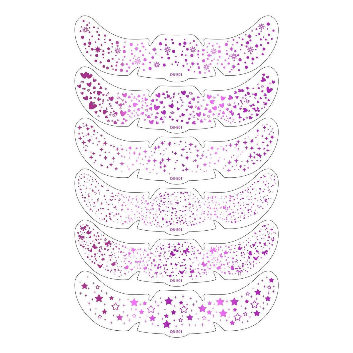 Metallic Freckle Tattoos - Multi Color - SPARROW