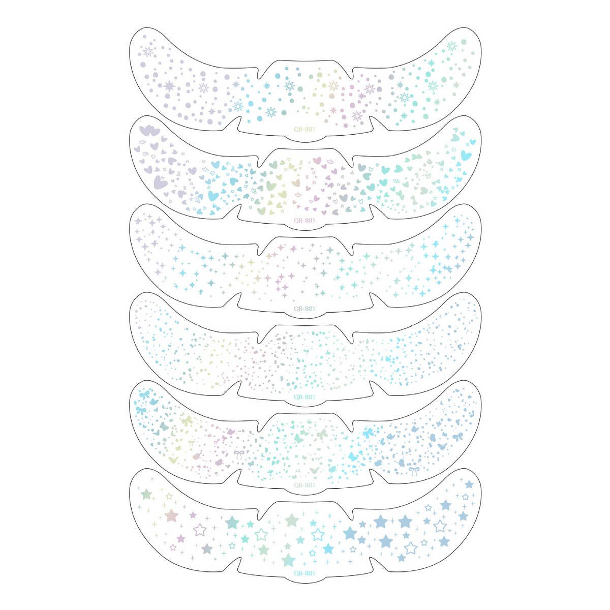 Metallic Freckle Tattoos - Multi Color - SPARROW