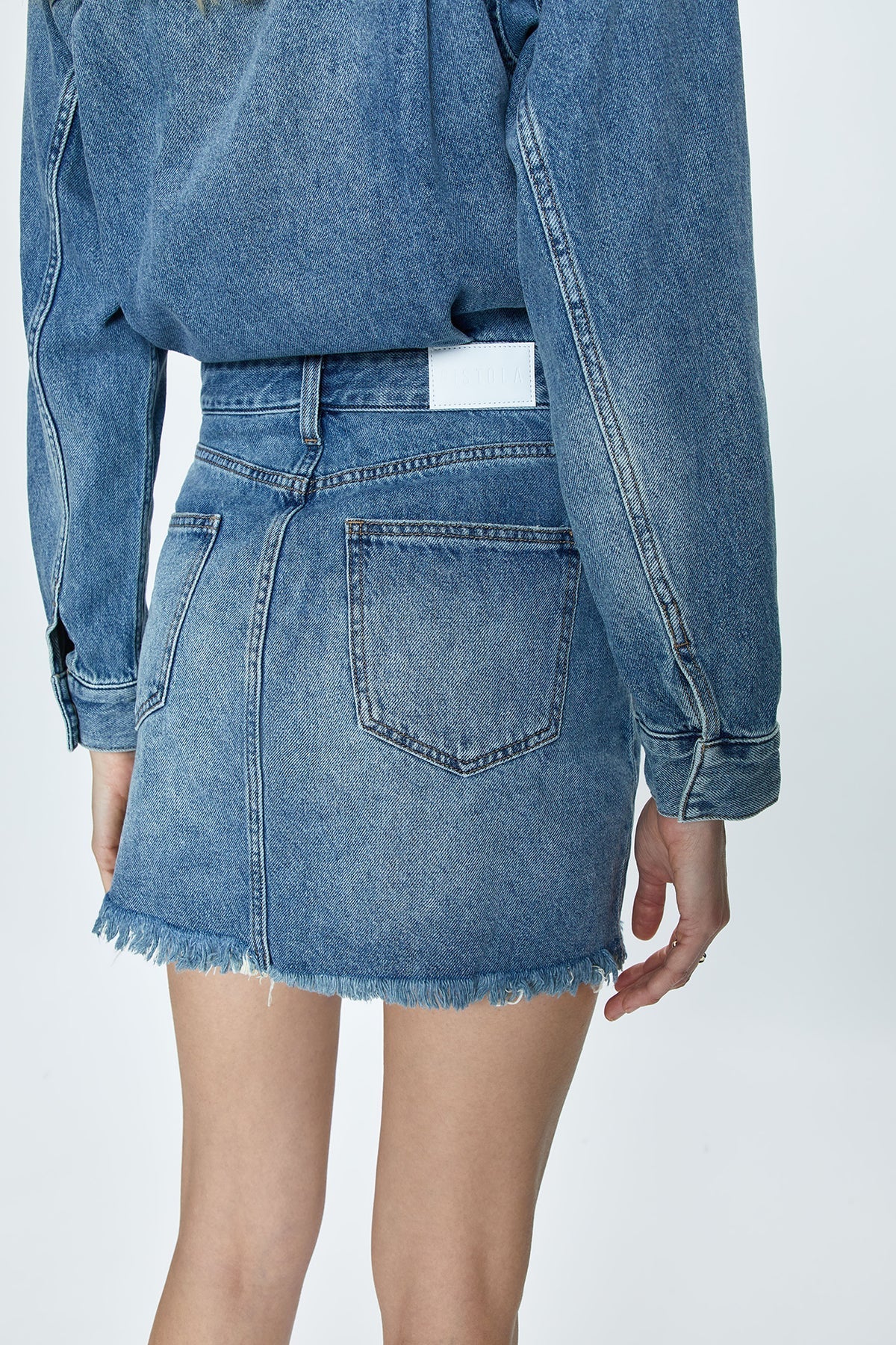 Nina Long Sleeve Mini Dress - Cara - SPARROW