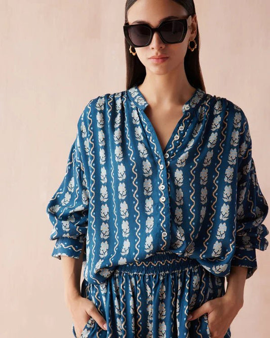 Omika Ezra Blouse - SPARROW