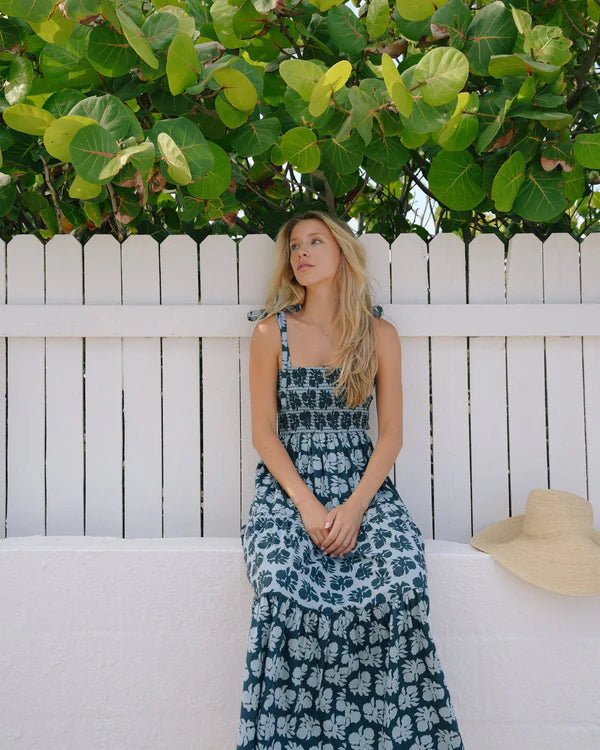 Omika Lana Maxi Dress Akola Storm - SPARROW