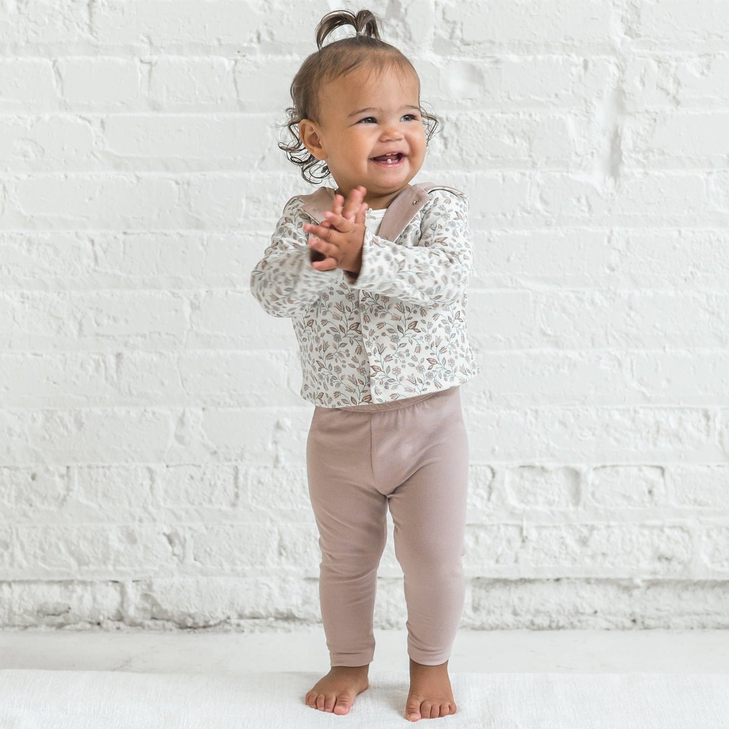 Organic Baby and Kids Jay Leggings - Wren - SPARROW