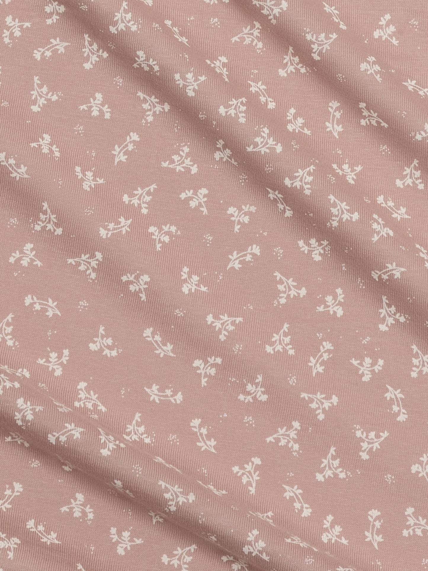 Organic Baby Swaddle Blanket - Wilda Floral / Wren - SPARROW