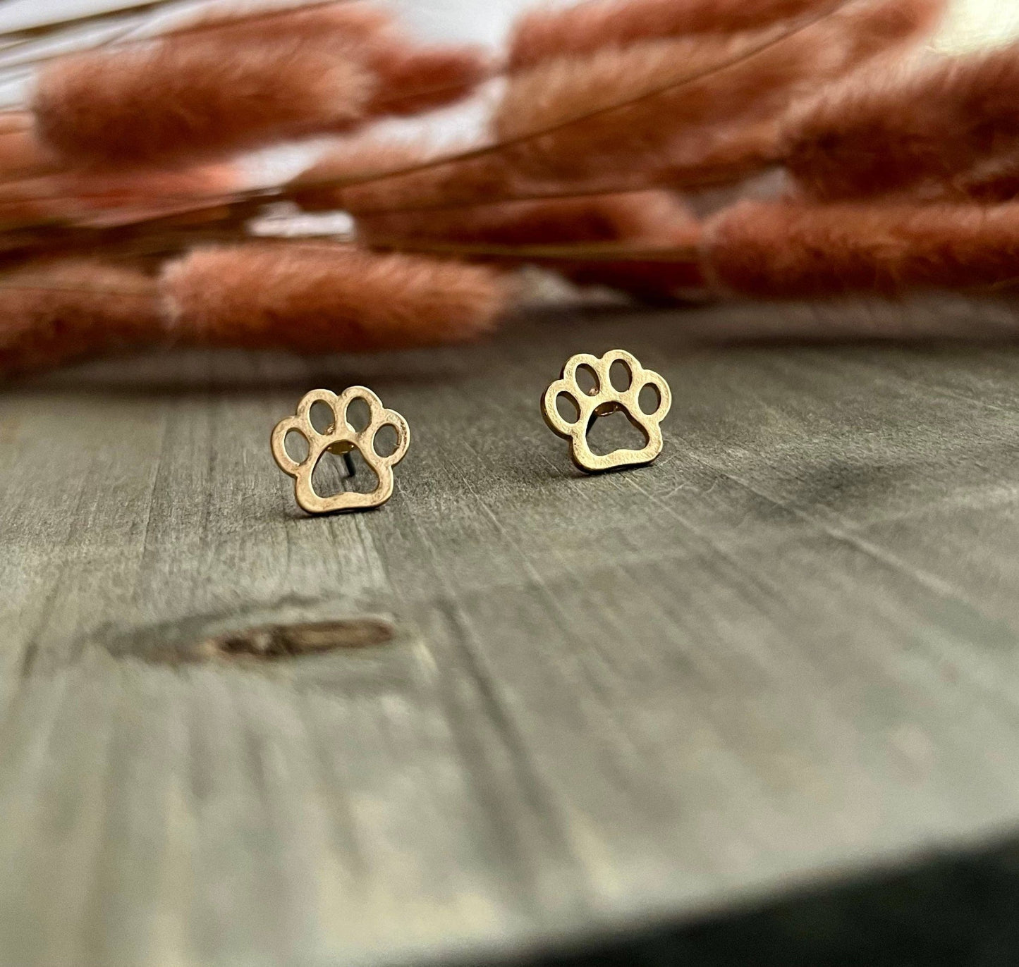 Paw Stud Earrings - SPARROW