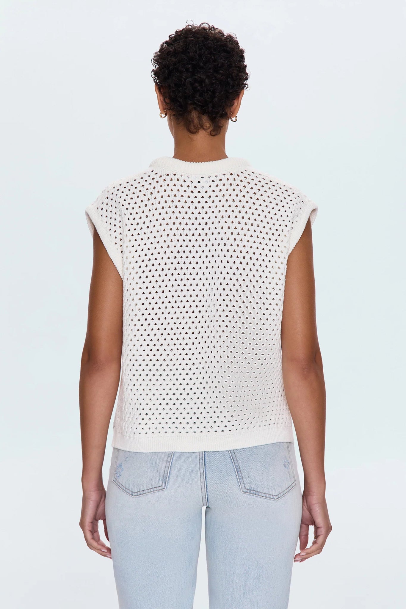 Pistola Beck Knit Top - Le Blanc - SPARROW