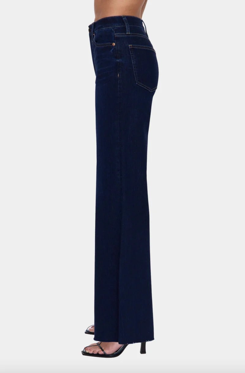 Pistola Izzy Mid Rise Wide Leg Denim - Tristesse - SPARROW
