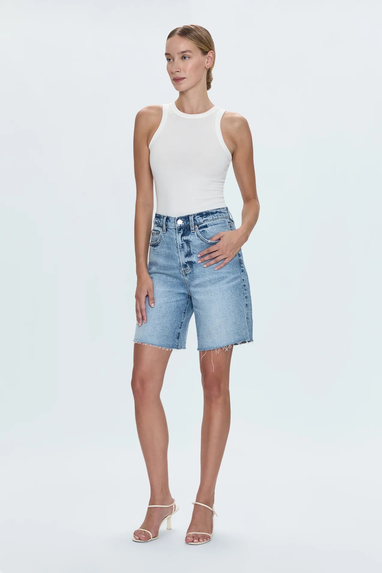 Pistola Kaylee High Rise Shorts - SPARROW