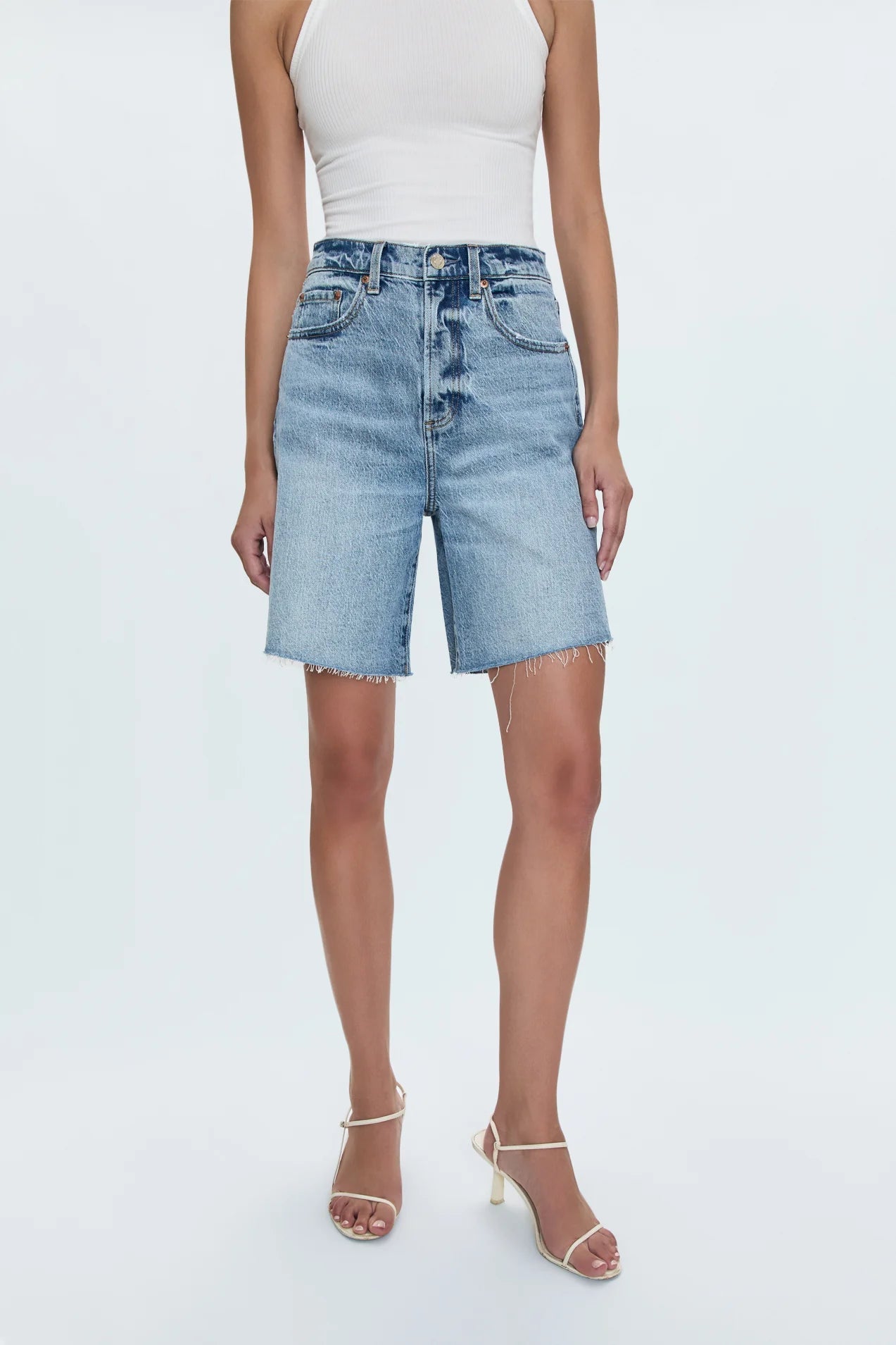 Pistola Kaylee High Rise Shorts - SPARROW