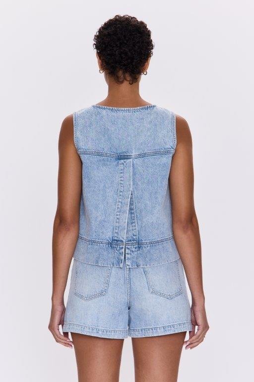 Pistola Rue Pop Over Swing Shirt - SPARROW