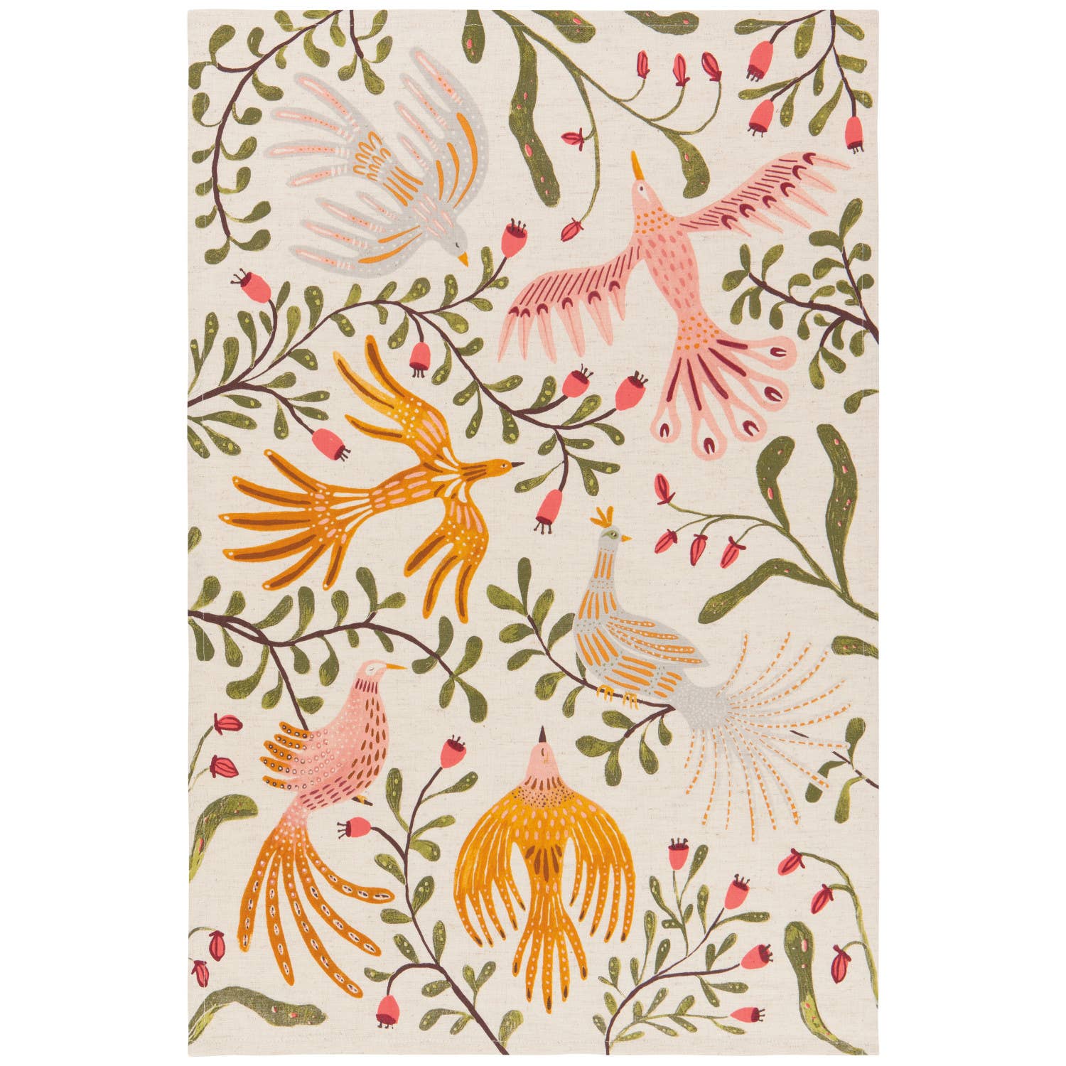 Plume Linen Cotton Dishtowels Set of 2 - SPARROW