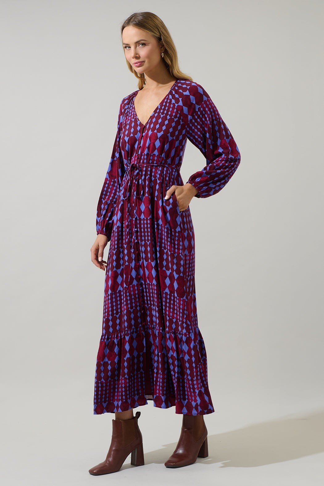 Ramsey Maxi Dress - SPARROW