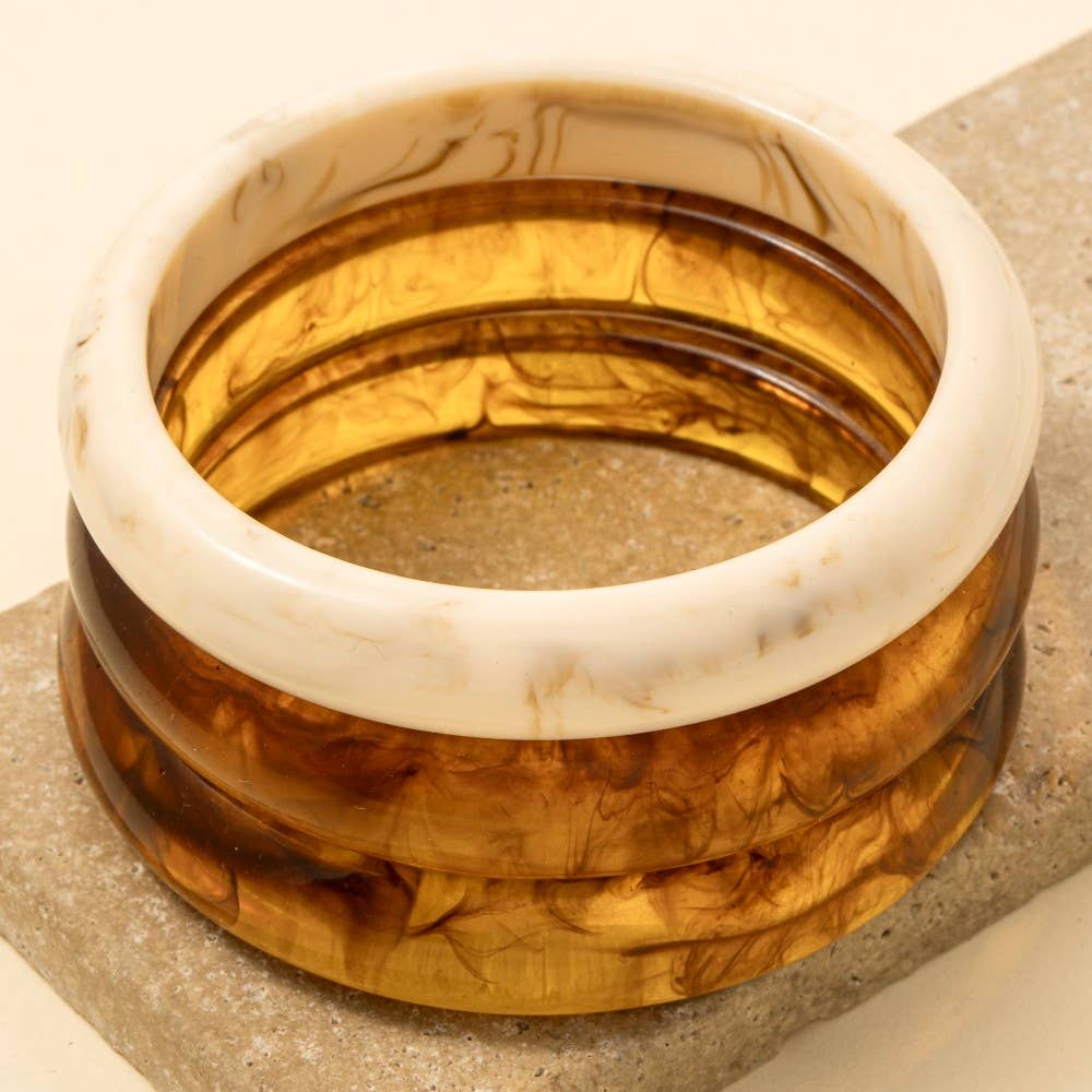 Resin Bangle Set - SPARROW
