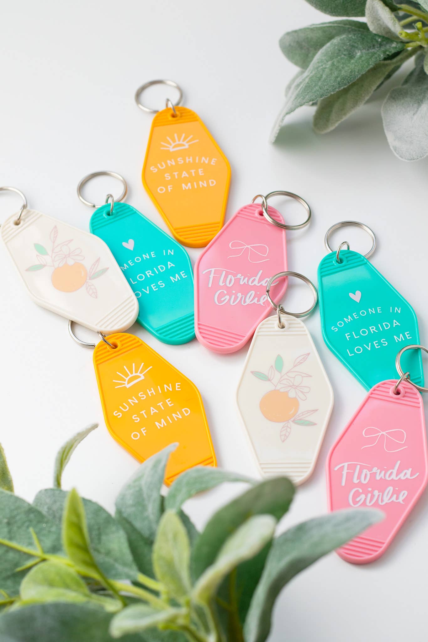 Retro Hotel Keychain - Sunshine State of Mind - SPARROW
