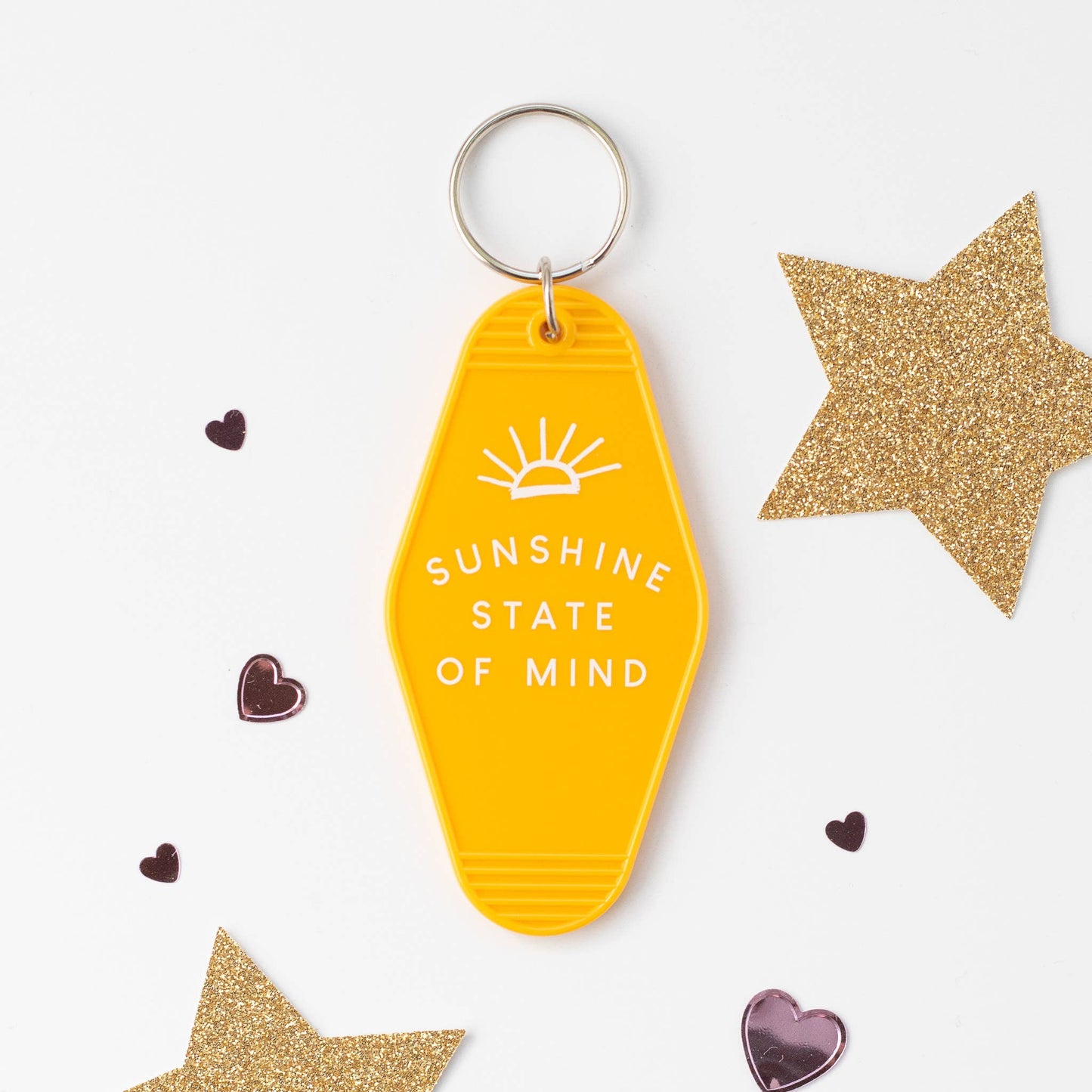 Retro Hotel Keychain - Sunshine State of Mind - SPARROW