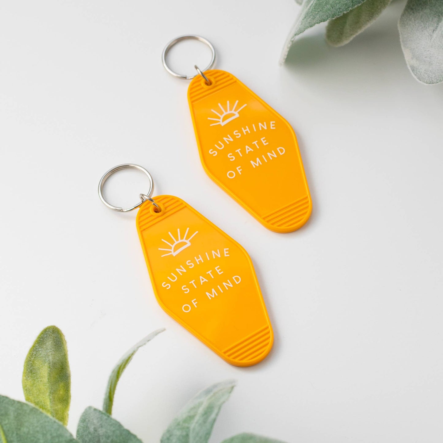 Retro Hotel Keychain - Sunshine State of Mind - SPARROW