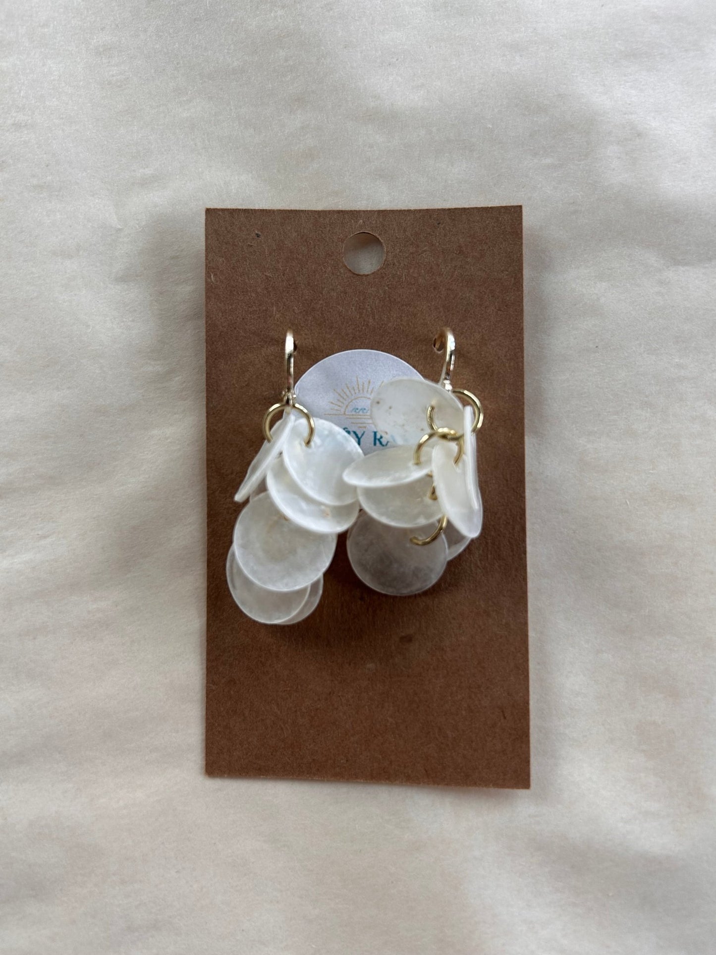Salty Rayz Sea Glass Earrings - SPARROW