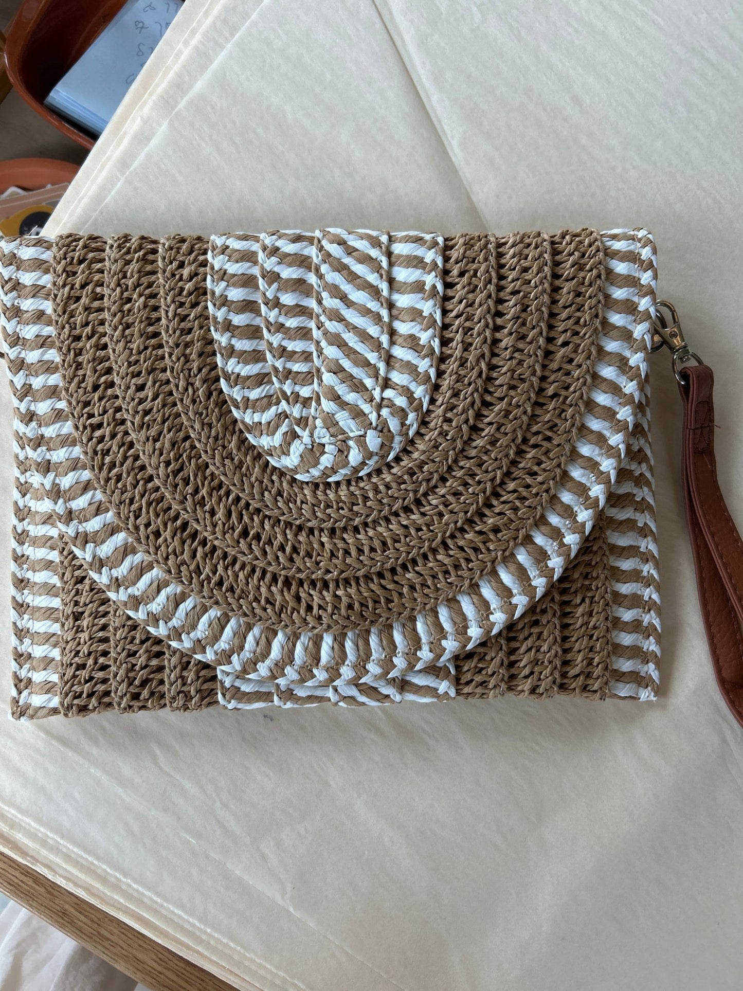 Sara Clutch - Tan - SPARROW