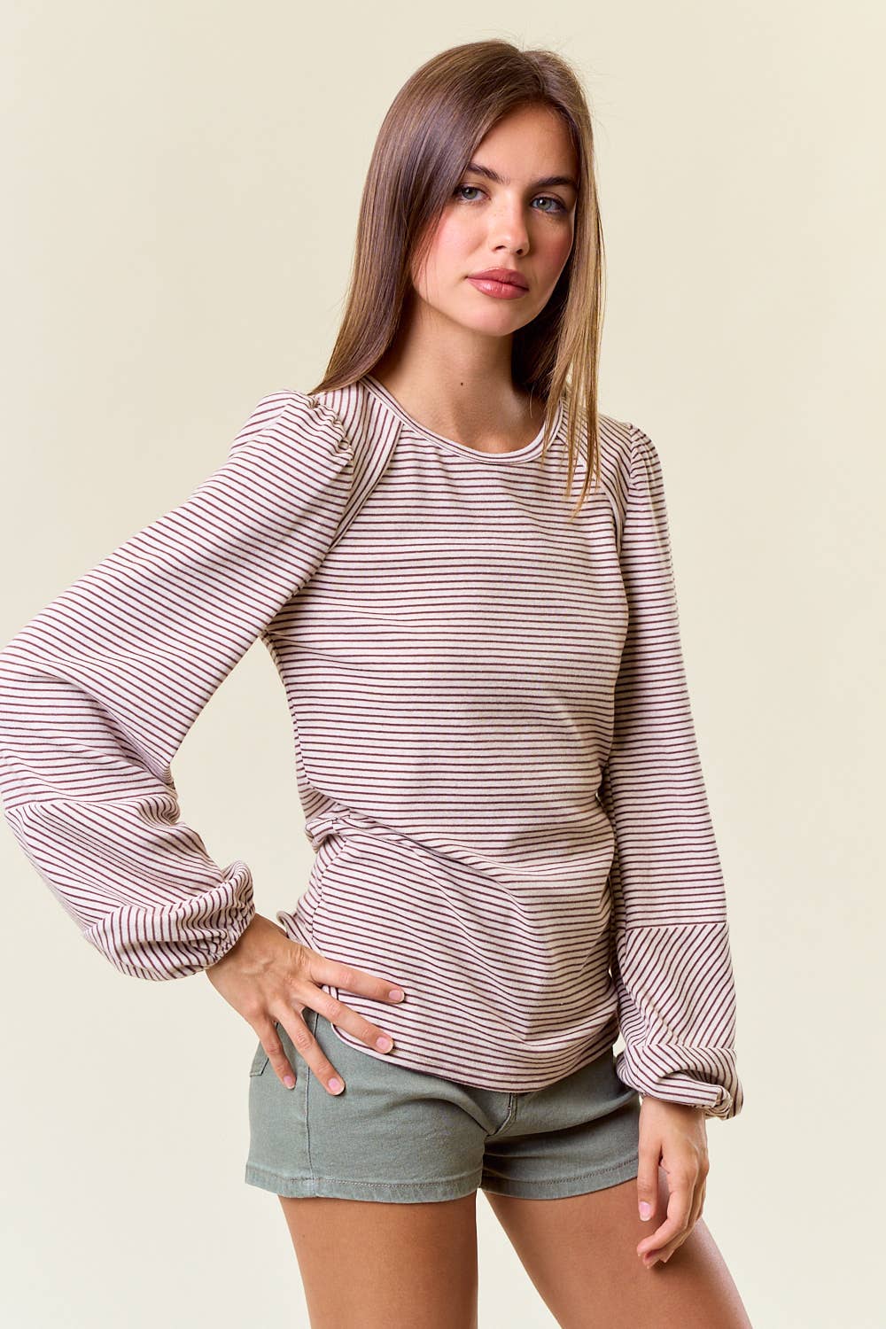 Scottie Longsleeve - Brown - SPARROW