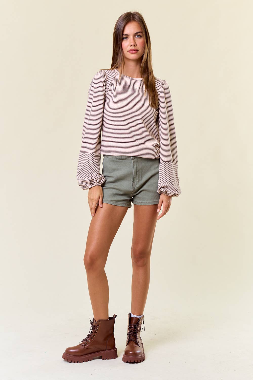 Scottie Longsleeve - Brown - SPARROW