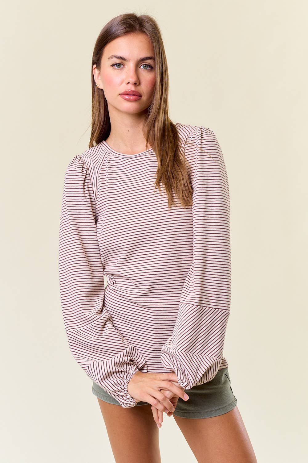 Scottie Longsleeve - Brown - SPARROW