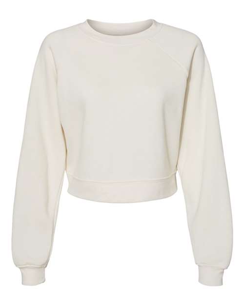 Sparrow 2025 Holiday Women's Crop Crewneck Sweatshirt Vintage White - PREORDER - SPARROW
