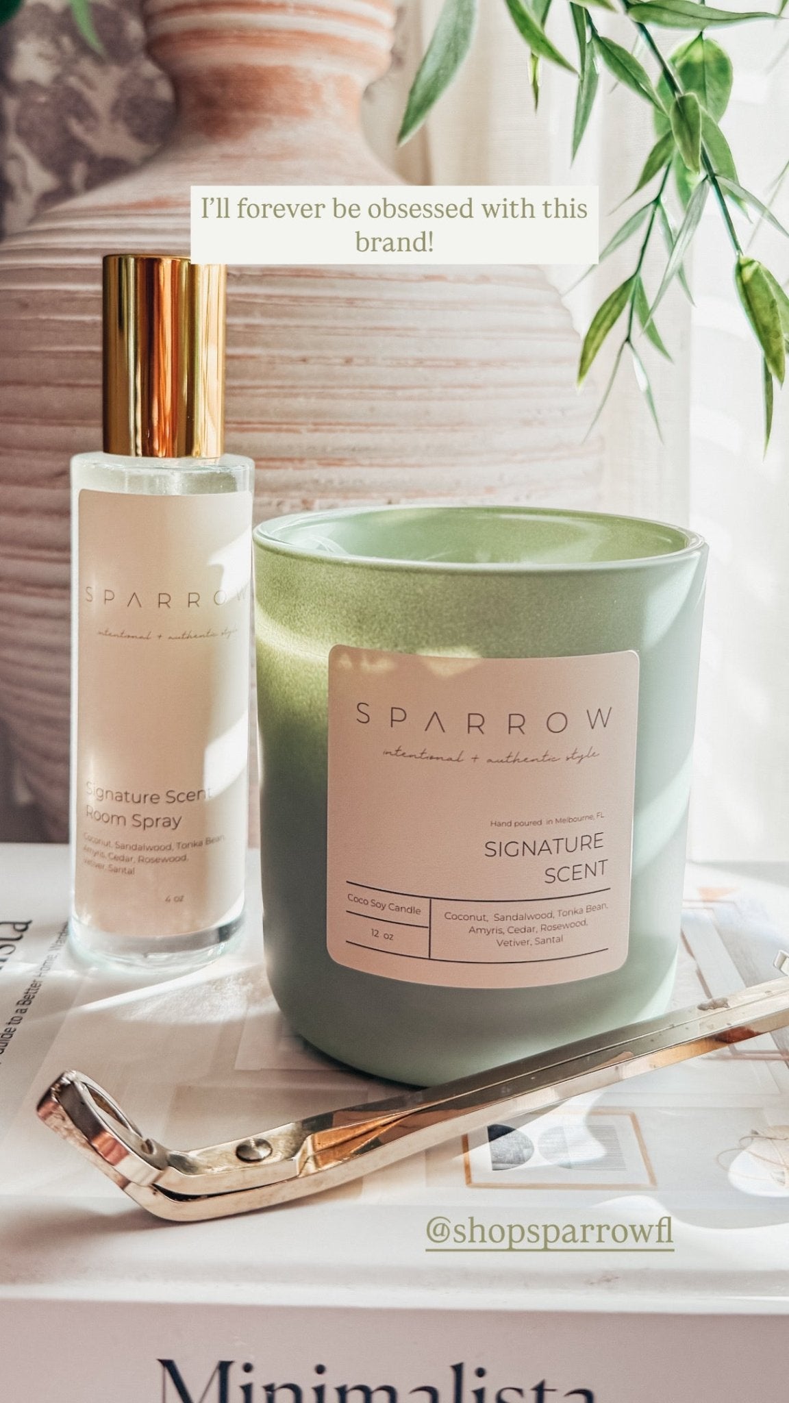 Sparrow Signature Candle - 12 oz - SPARROW