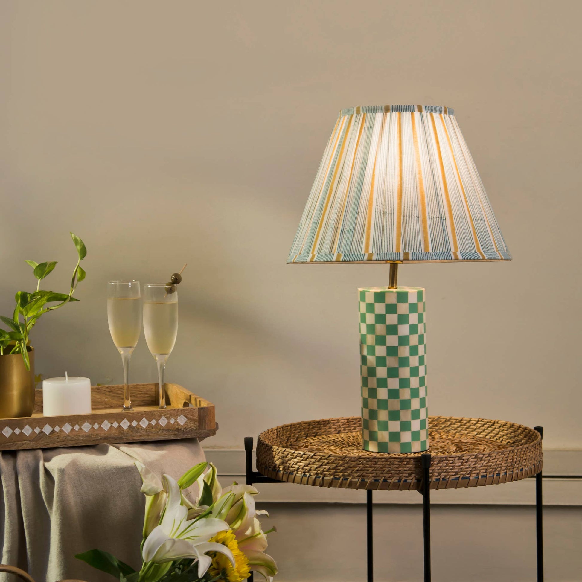 Sunny Stripes Lampshade - SPARROW